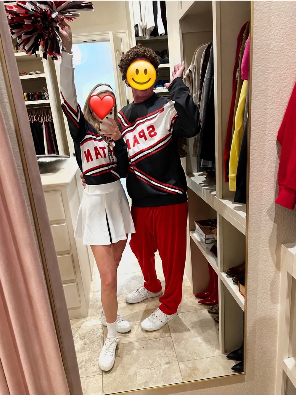 Men’s Saturday Night Live Spartans Cheerleader Halloween Costume
